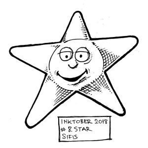 Star - Marker sketch